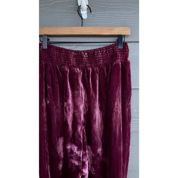 Anthropologie Gloria velvet joggers lagenlook boho - Picture 5 of 6
